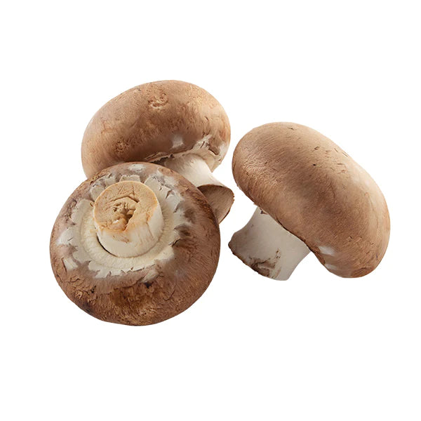 Brown Bulk Mushrooms 454g
