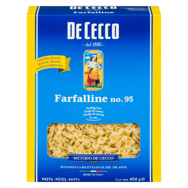 De Cecco No.95 Farafalline (454g)