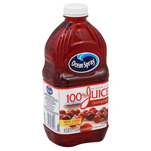 Ocean Spray 100% Cranberry Juice 1.77LT