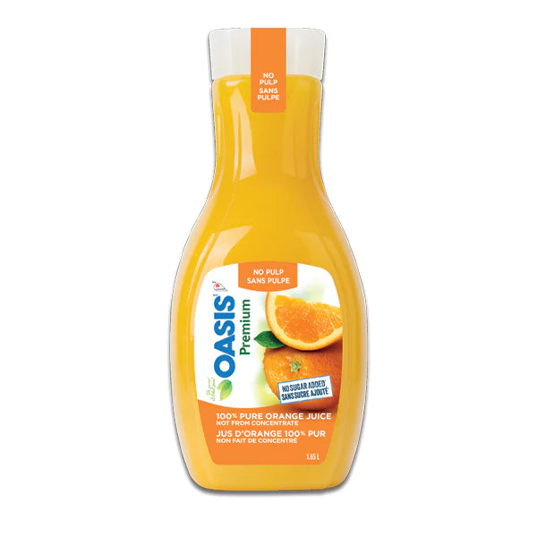 Oasis Premium Orange Juice Without Pulp 1.5LT