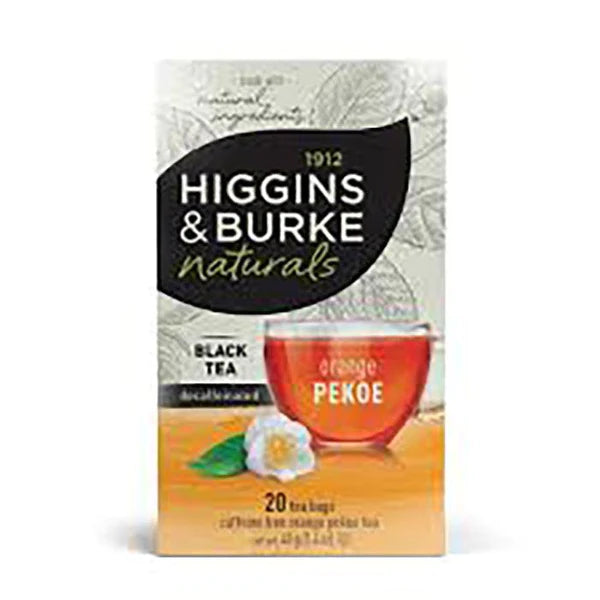 Higgins & Burke Orange Pekoe Tea 20ea