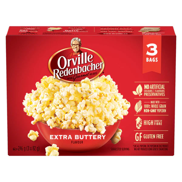 Orville Extra Butter 82g (3 Packets)