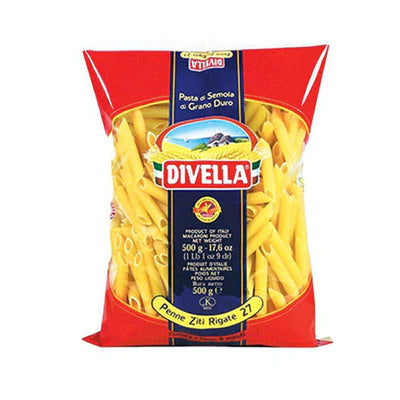 DIVELLA - PENNE RIGATE #27 24x500 GR