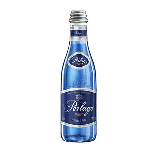 Perlage Sparkling Water Glass Bottle 300ML (24 Bottles)