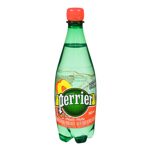 PERRIER - PEACH PET 24x500ML