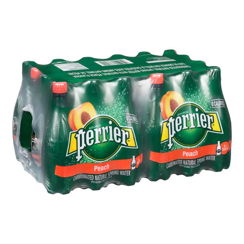 PERRIER - PEACH PET 24x500ML