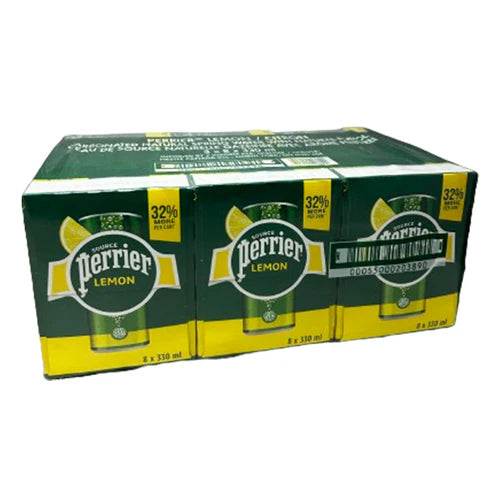 PERRIER - SLIM CANS LEMON 3x8x330 ML