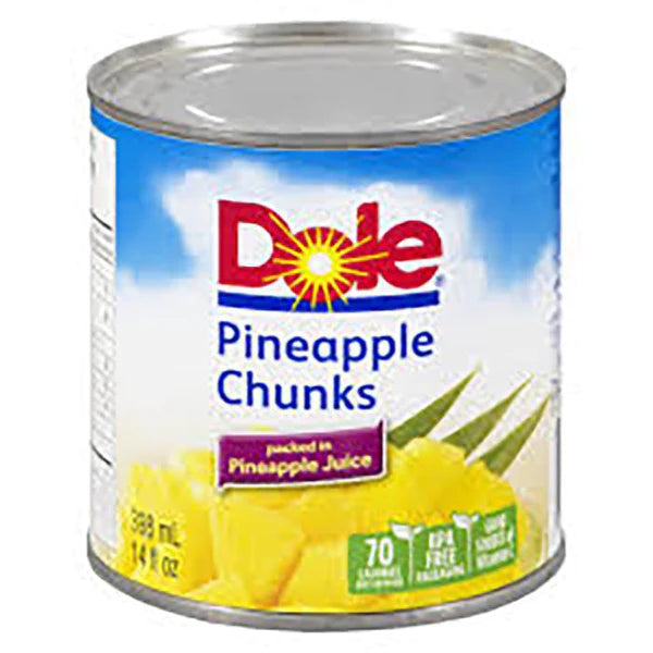 Dole Chunk Pineapple 398ML