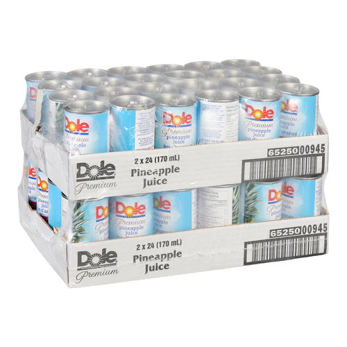 DOLE - PINEAPPLE JUICE 48x170 ML