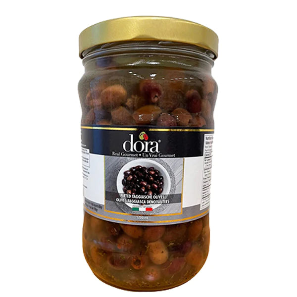 Dora Pitted Taggisache Olives 1700ML