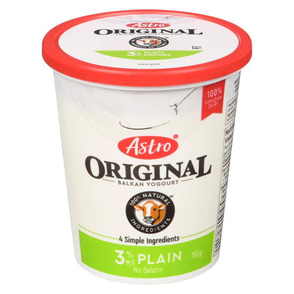 Plain 3% Yogurt (750gr)