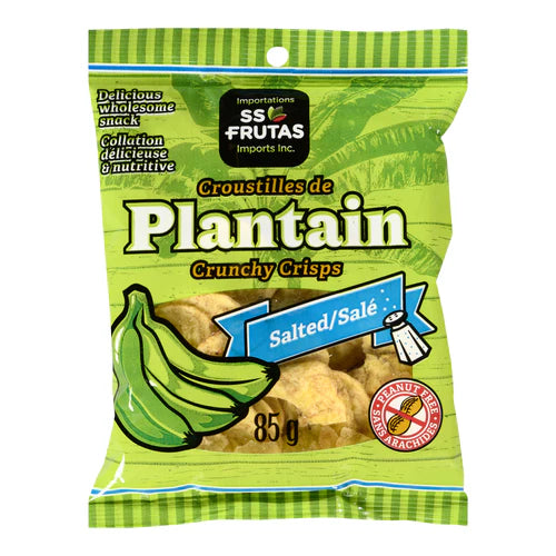 SS FRUTAS - PLANTAIN CRISPS SALTED 50x85 GR