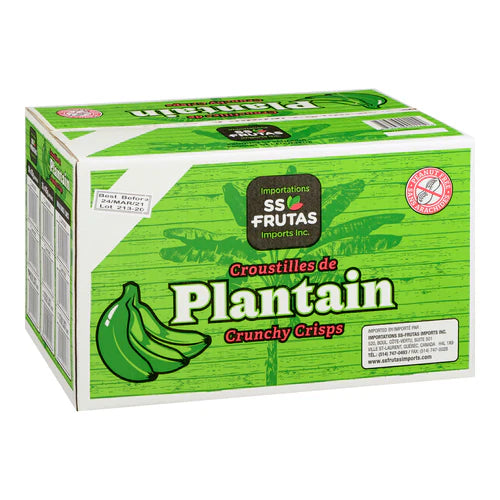 SS FRUTAS - PLANTAIN CRISPS SPICY 50x85 GR