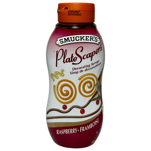 SMUCKERS - PLATE SCRAPERS RASPBERRY 12x420ML
