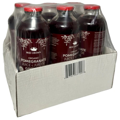 RED CROWN - POMEGRANATE JUICE ORG. WITH PULP 6x1 LT