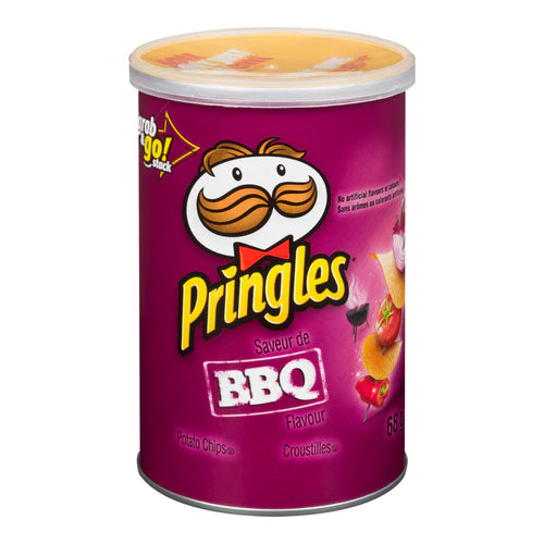 PRINGLES - BBQ 12x68 GR