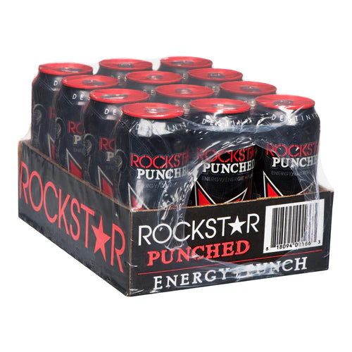 ROCKSTAR - PUNCHED 12x473ML