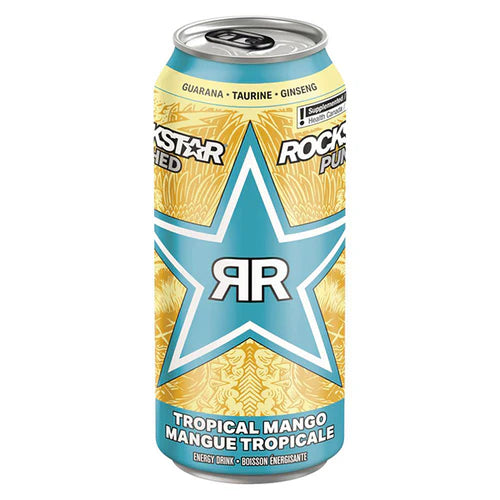 ROCKSTAR - PUNCHED TROPICAL MANGO 12x473 ML