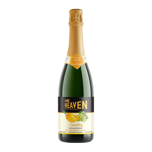 PURE HEAVEN - WHITE GRAPE & MANGO SPARKLING GLASS 12x750 ML