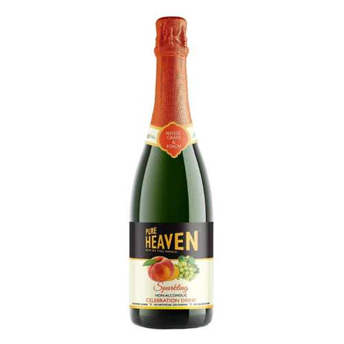 PURE HEAVEN - WHITE GRAPE & PEACH SPARKLING GLASS 12x750 ML