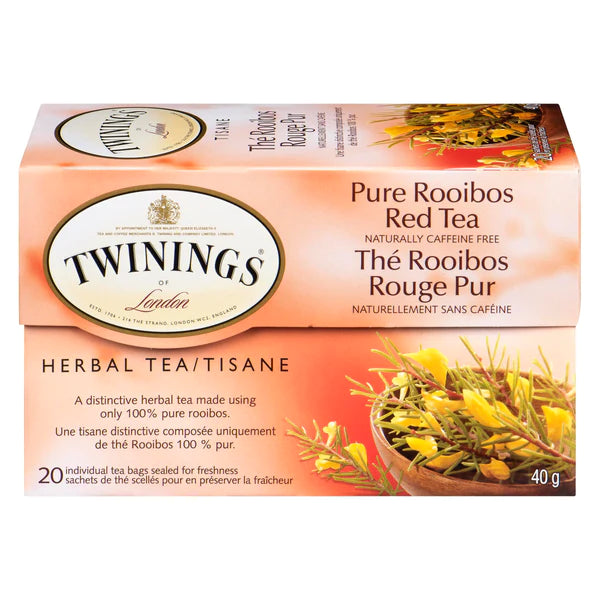 Twinings Pure Rooibos Red Tea (20 each)