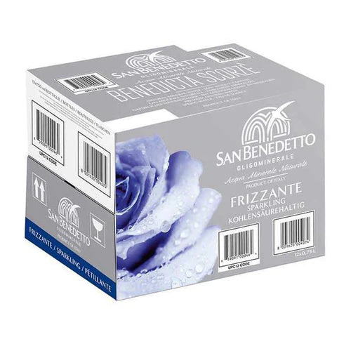 SAN BENEDETTO - BEN WATER SPARKLING GLASS 12x750ML