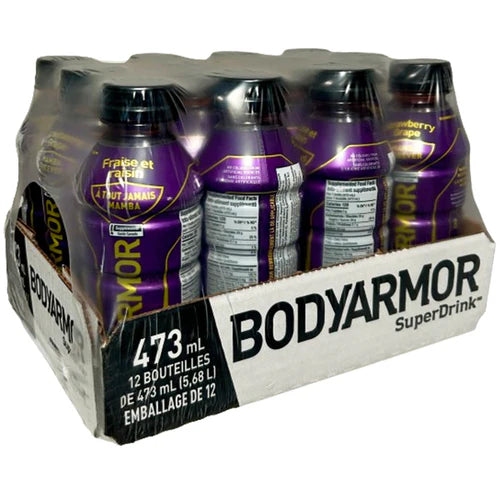 BODY ARMOR - STRAWBERRY GRAPE 12x473 ML