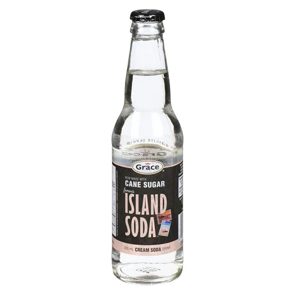 GRACE ISLAND Soda Cream, 12x355ML