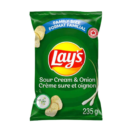 Lays XXL Sour Cream And Onion 235g