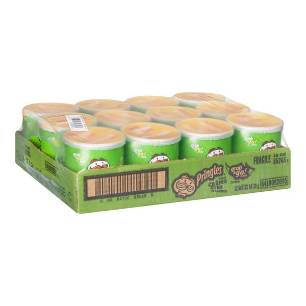 PRINGLES - SOUR CREAM 12x39 GR