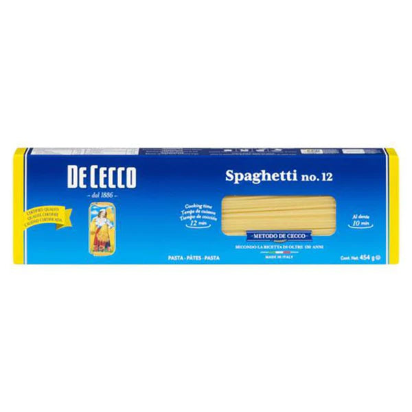 De Cecco No.12 Spaghetti (454g)