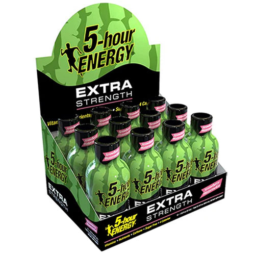 5 HOUR ENERGY - HR EXTRA STRENGTH STRAWBERRY WATERMELON 12x60ML