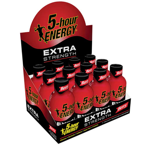 5 HOUR ENERGY - HR EXTRA STRENGTH BERRY 12x60 ML