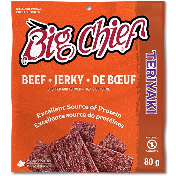 Big Chief Teriyaki Beef Jerky (80gr)