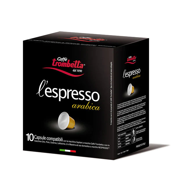 Trombetta Capsule Espresso Arabica 10EA