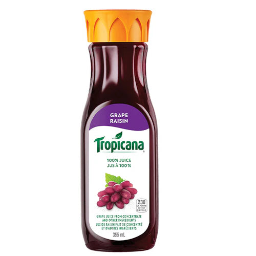 TROPICANA - GRAPE 12x355ML