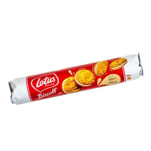 Lotus Biscoff Sandwich Cookies Vanilla Cream (150g)