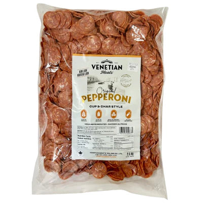 VENETIAN MEATS - SLICED PEPPERONI 2.5KG