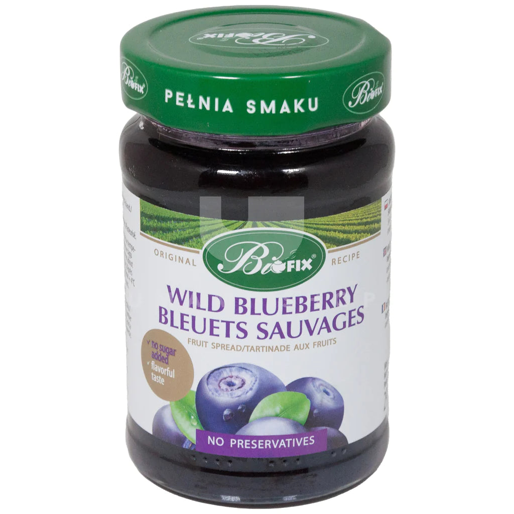 Biofix Wild Blueberry Jam (290gr)