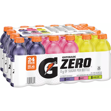 GATORADE - ZERO VARIETY 28x591 ML